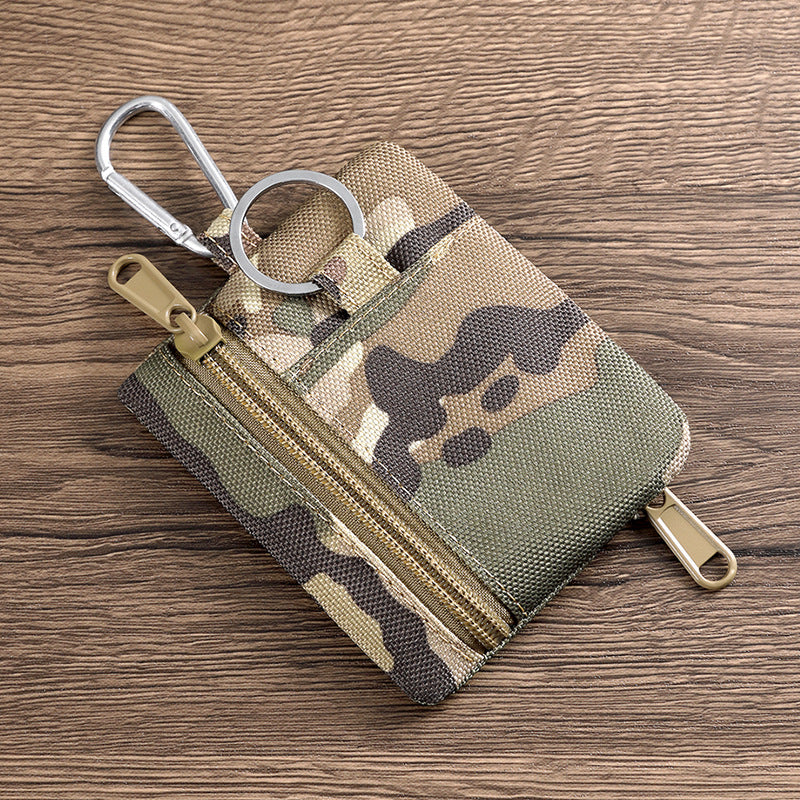 Compact Zippered Cardholder Pouch