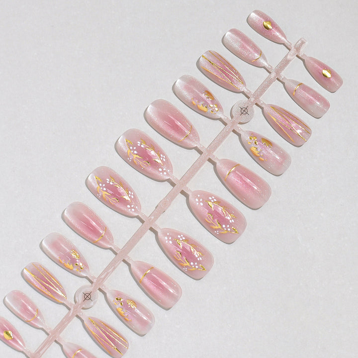 Versatile Press-On Nail Art Set Stornfield