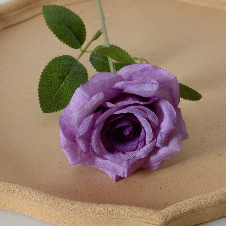 Elegant Silk Rose Hair Accessory