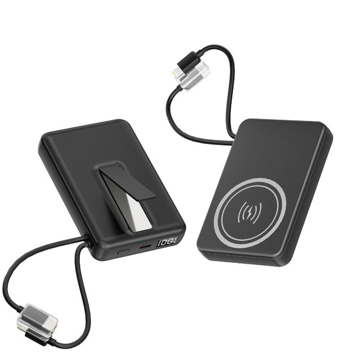 Compact power bank with integrated LCD display Stornfield