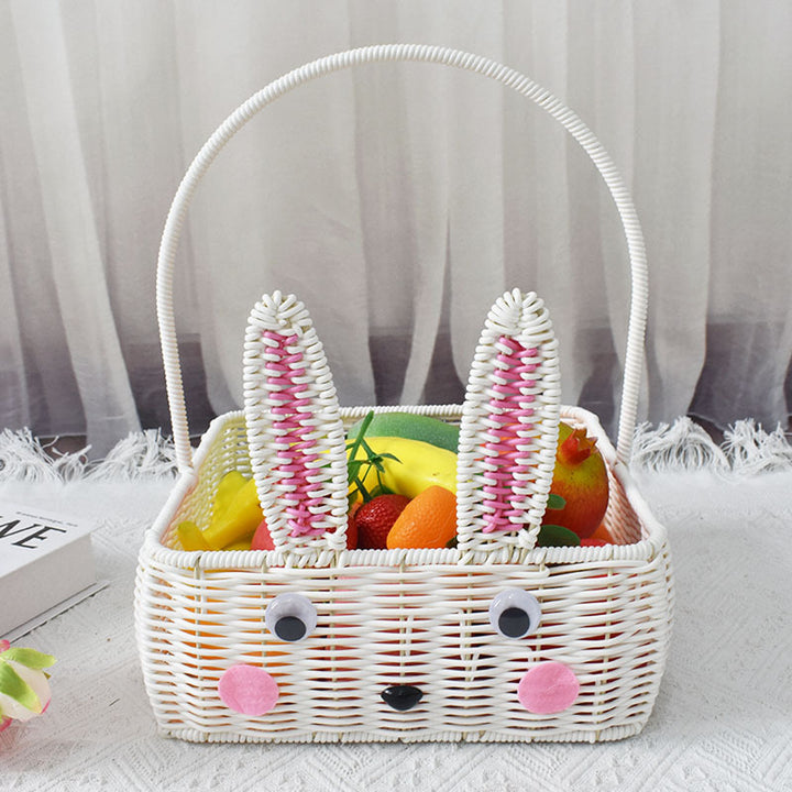 Decorative Bunny-Themed Storage Basket Stornfield