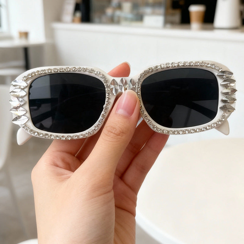 Elegant Oversized Square Frame Sunglasses Stornfield