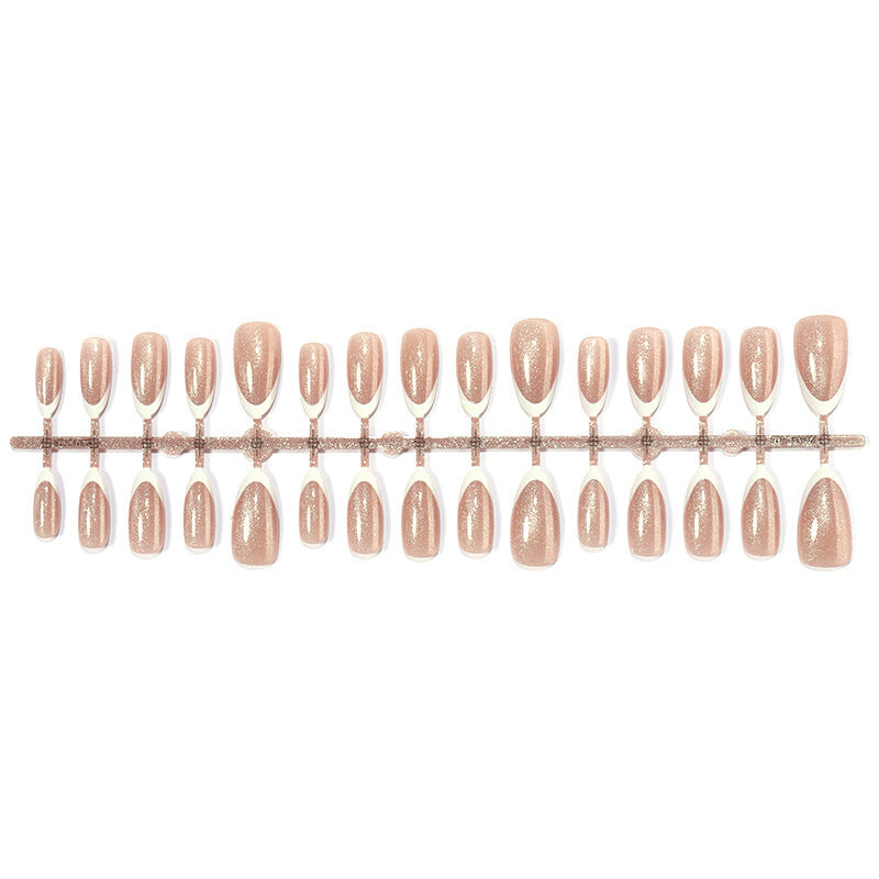Artificial nail set with elegant glitter effect Stornfield
