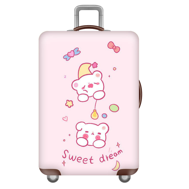 Women's Hard Shell Suitcase with Cheerful Stornfield Design