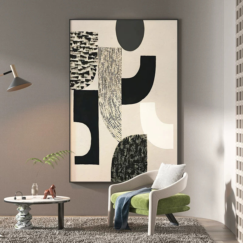 Abstract Geometric Wall Art Canvas