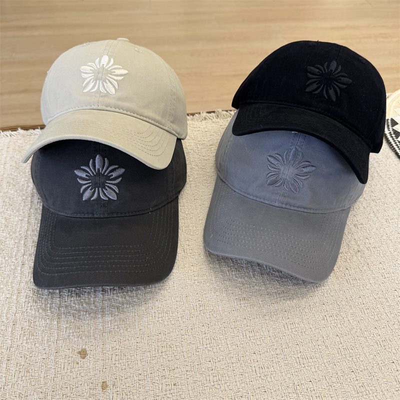 Women's Floral Embroidered Baseball Cap Stornfield