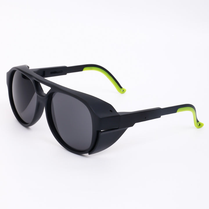 Women's oversized sunglasses in geometric design with sturdy frame and polarized lenses Stornfield