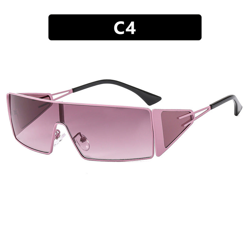 Women geometric sunglasses with futuristic design and durable frame Stornfield