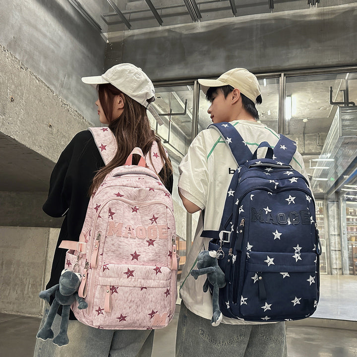 Fun Star-Print Backpack Stornfield
