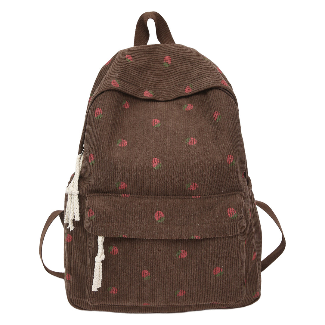 Backpack with Playful Fruit Pattern Stornfield