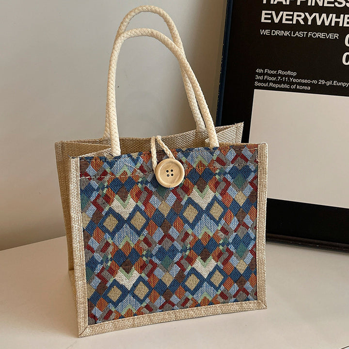 Handcrafted Bohemian Tote Bag