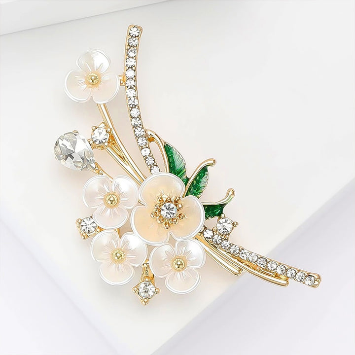 Exquisite Flower Brooch Stornfield