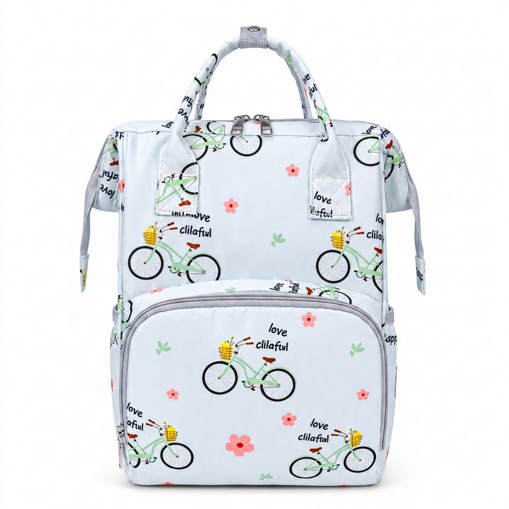 Playful Illustrated Backpack Stornfield
