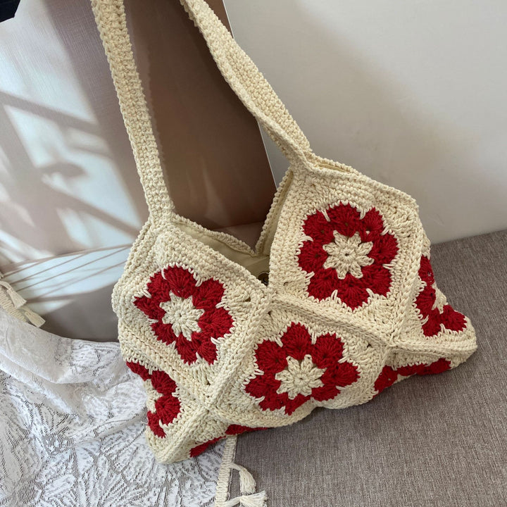 Handcrafted Flower Pattern Bag Stornfield