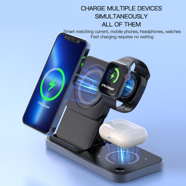 Unisex Wireless Charger with Multiple Connections from Stornfield