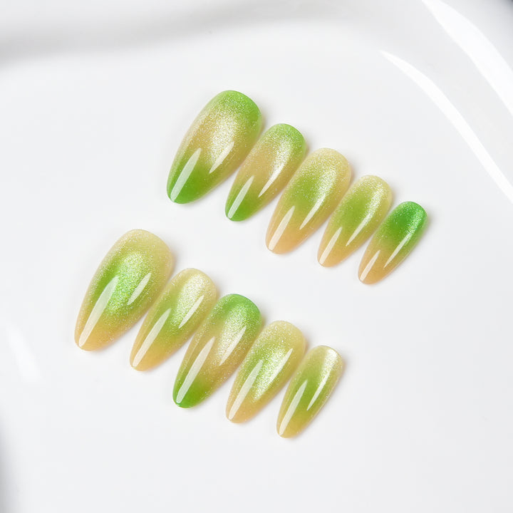 Glamorous Ombre Stiletto Press-On Nails