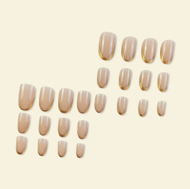 Elegant French Tip Nail Art Set Stornfield