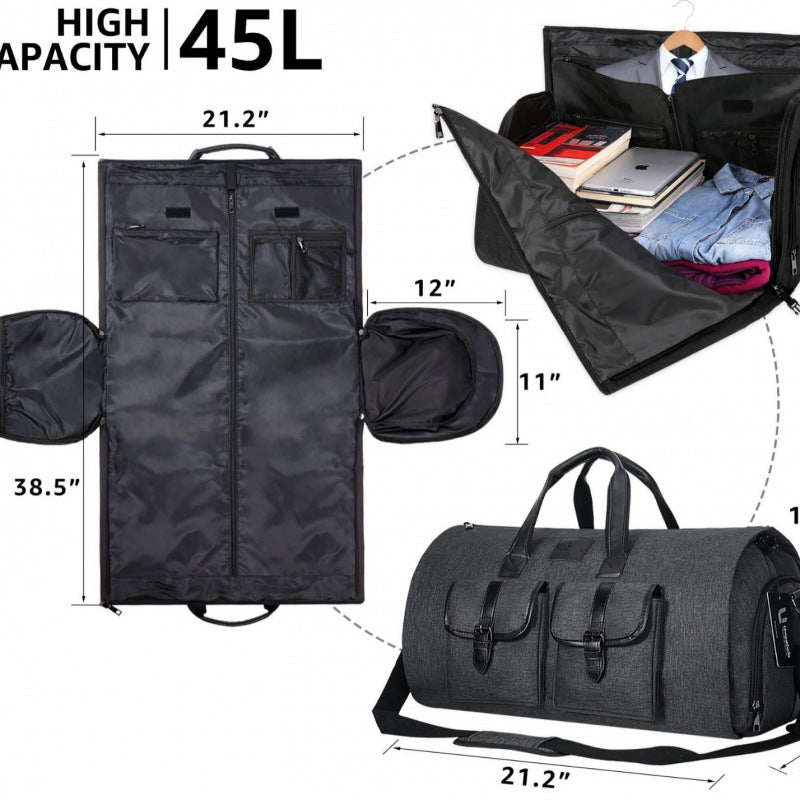 Sleek and Spacious Weekend Duffle Bag Stornfield