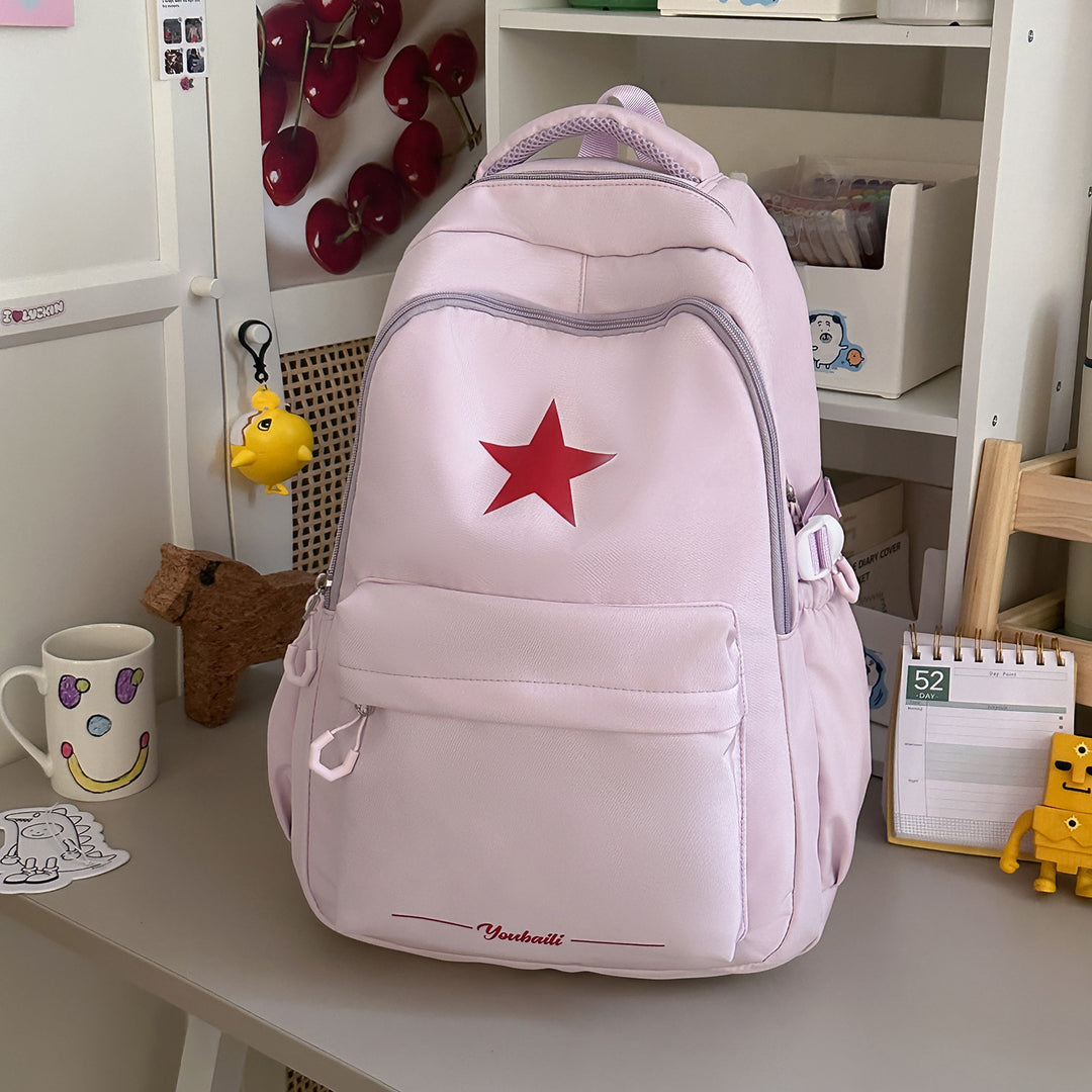 Casual Backpack with Stylish Star Design Stornfield