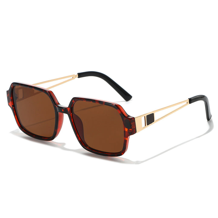 Chic Oversized Square Sunglasses with Decorative Accents Stornfield