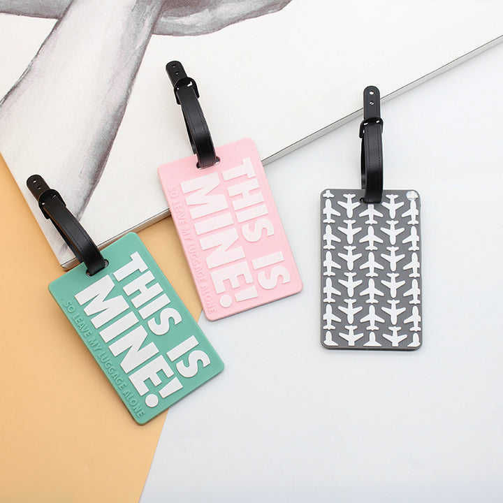 Unisex Luggage Tag with Personal Message Bowlift