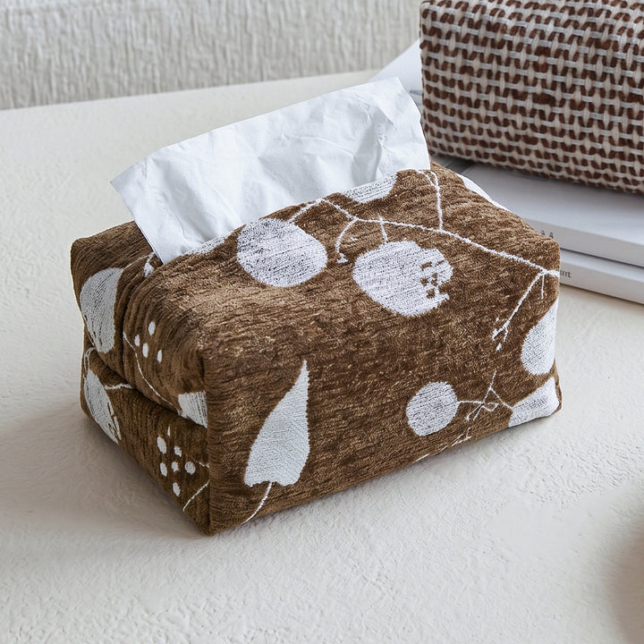 Decorative tissue box cover