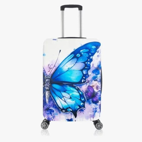 Women hard shell suitcase with stylish flamingo design Stornfield