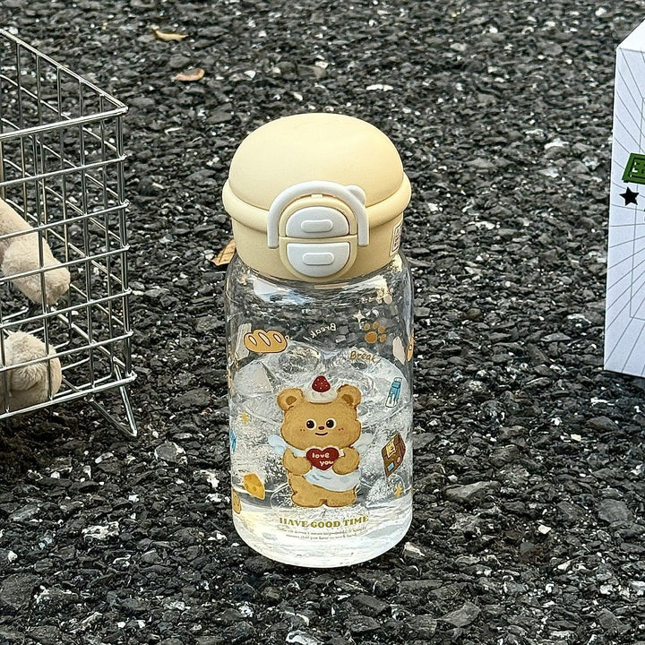 Ladies child-friendly drinking bottle with funny dog design Stornfield