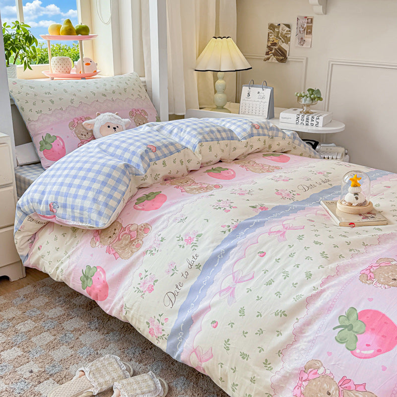 Playful Panda-Themed Bedding Set