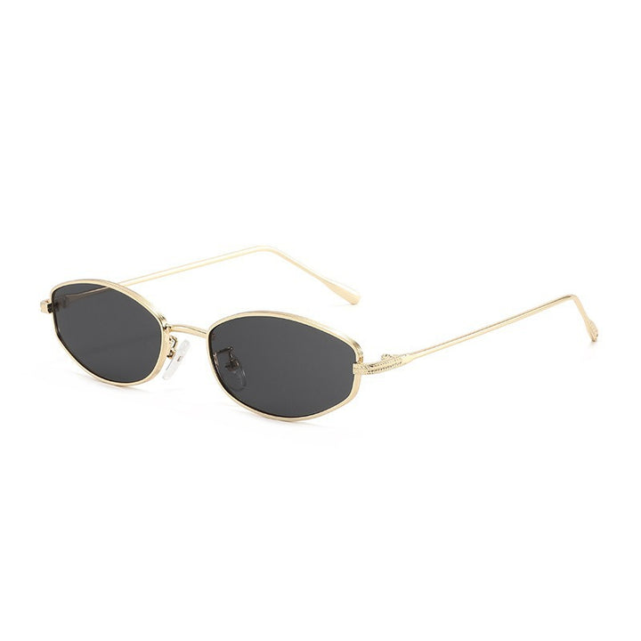Ladies' fashionable sunglasses in minimalist oval design Stornfield