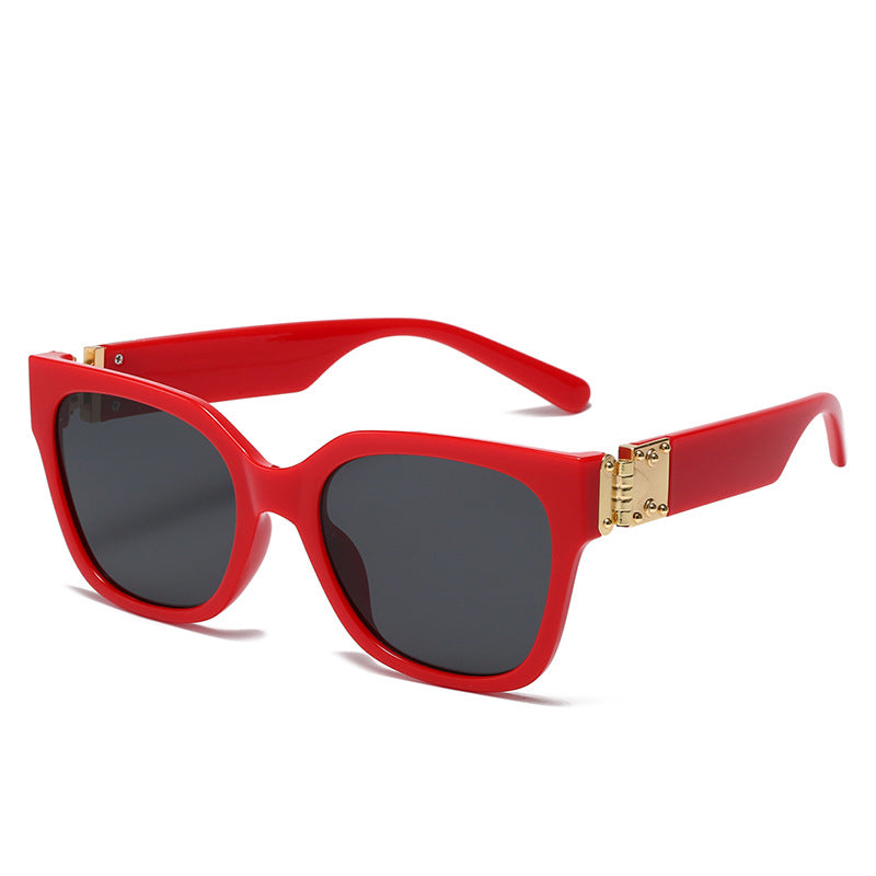 Women's elegant oversized sunglasses with luxurious metal accent Stornfield