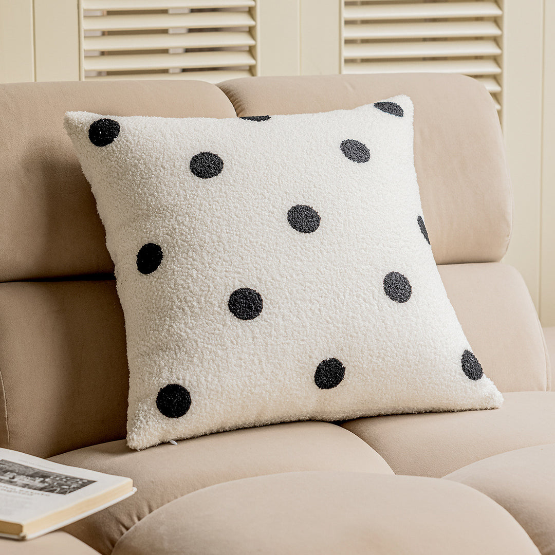 Cozy textured pillow
