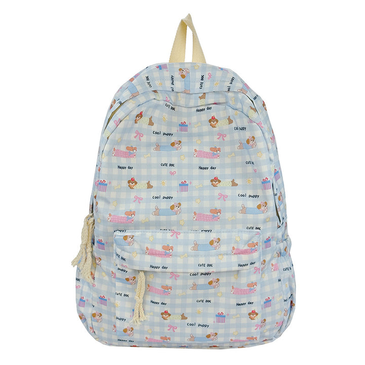 Cute Character Printed School Backpack Stornfield
