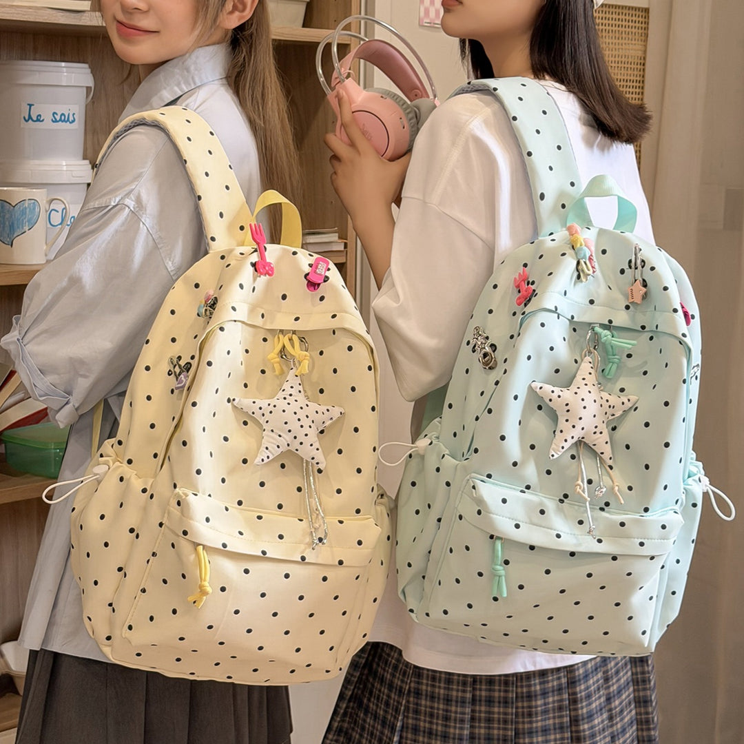 Polka Dot Lightweight Backpack Stornfield