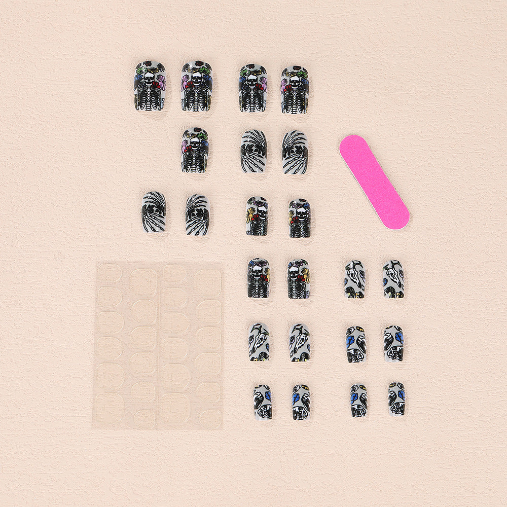 Creative Skeleton Nail Design Stornfield