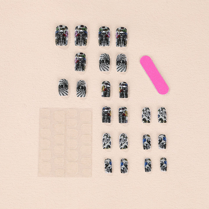 Creative Skeleton Nail Design Stornfield