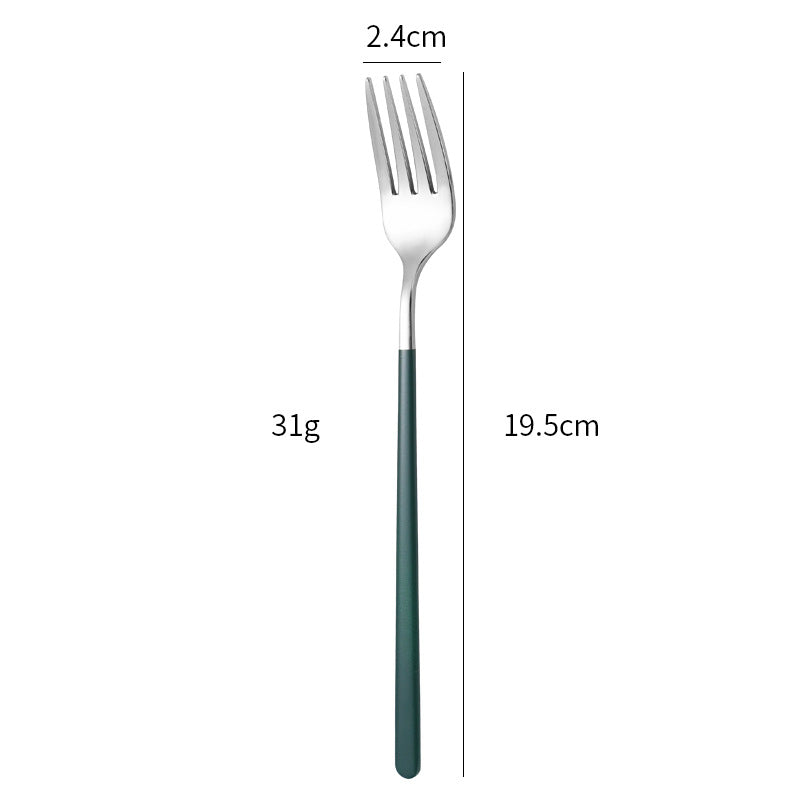 Elegant stainless steel dining fork with ergonomic handle Stornfield