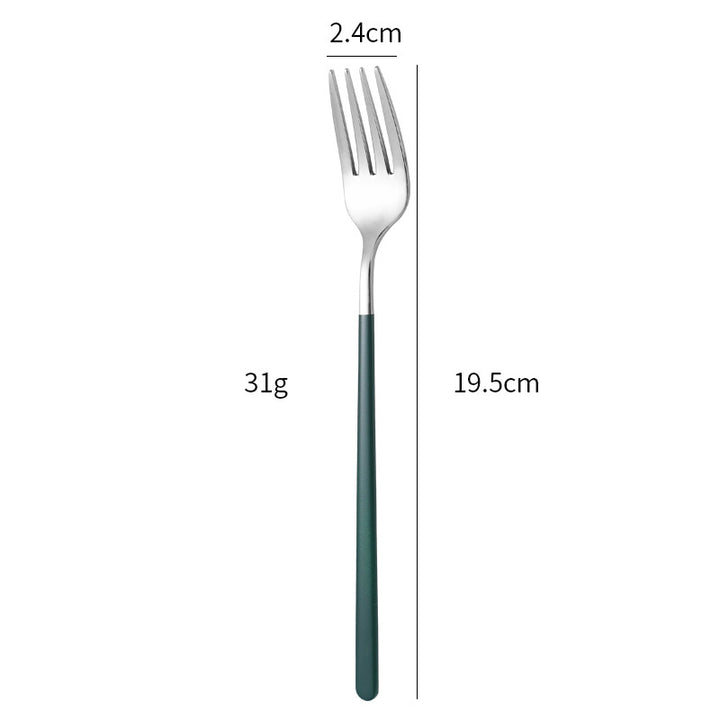 Elegant stainless steel dining fork with ergonomic handle Stornfield