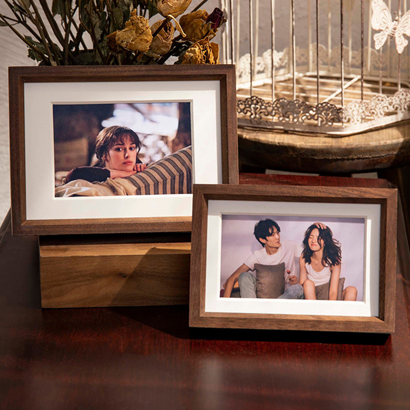 Premium Wooden Tabletop Picture Frame for Home