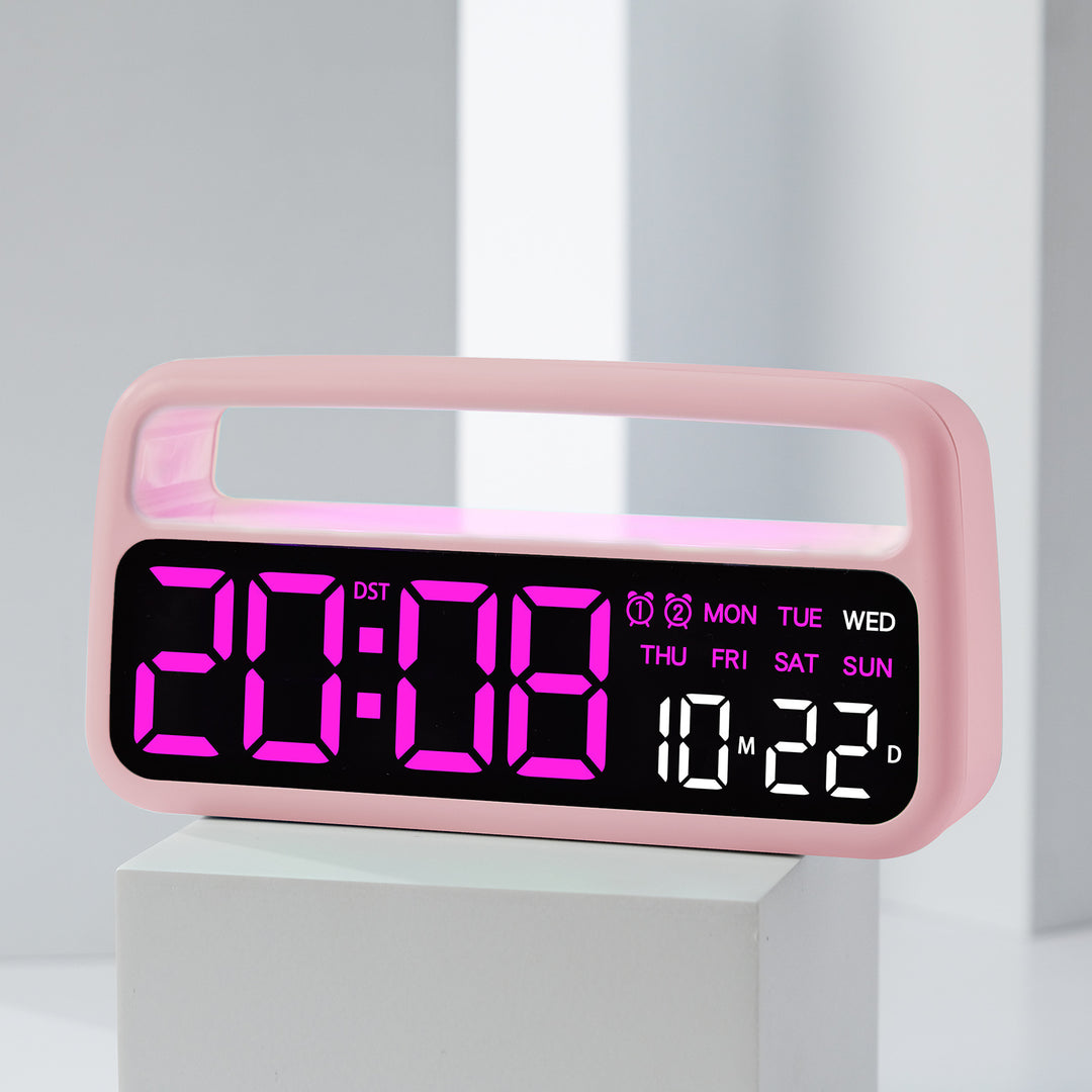 Digital Alarm Clock with Large LED Display and Smart Features Stornfield