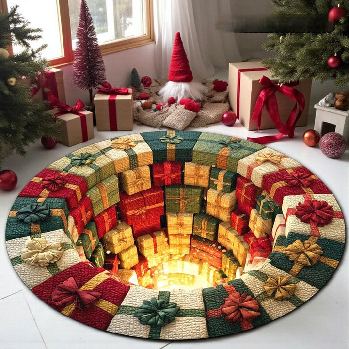 Christmas Patchwork Area Rug