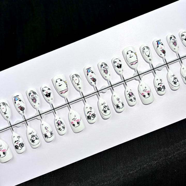 Creative Character-Inspired Press-On Nail Kit
