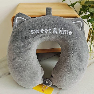 Unisex Neck Support Pillow with Cute Animal Design Stornfield