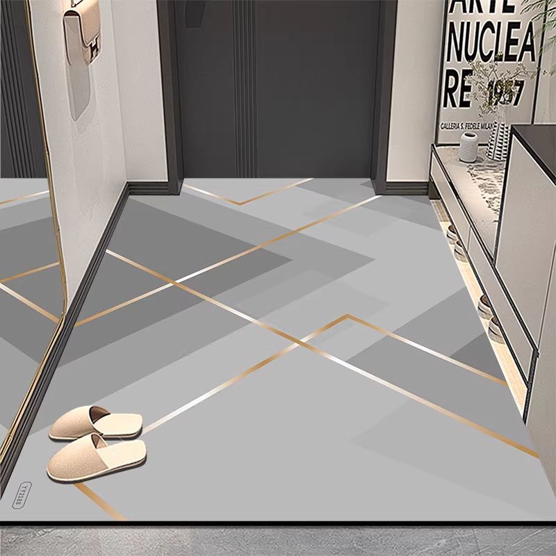 Modern Geometric Entryway Mat
