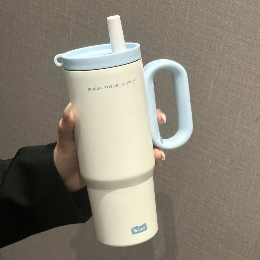 Women's thermos cup with practical double drinking system Stornfield