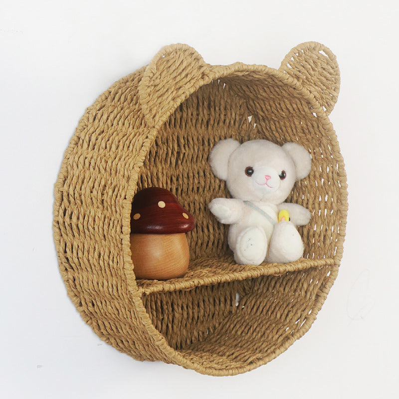 Creative wall shelf in bear design Stornfield