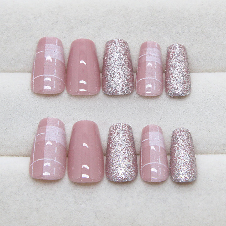 Elegant Press-On Nail Design Stornfield