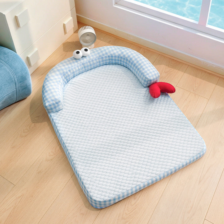 Unisex nan ergonomic baby sleeping mat with padded head edge and washable cover Stornfield