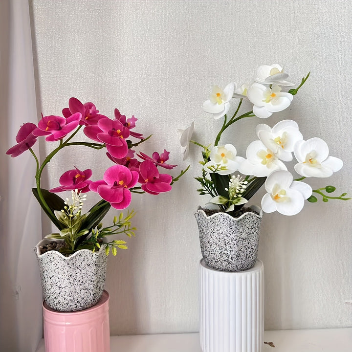 Decorative Floral Orchid Arrangement for Home Decor