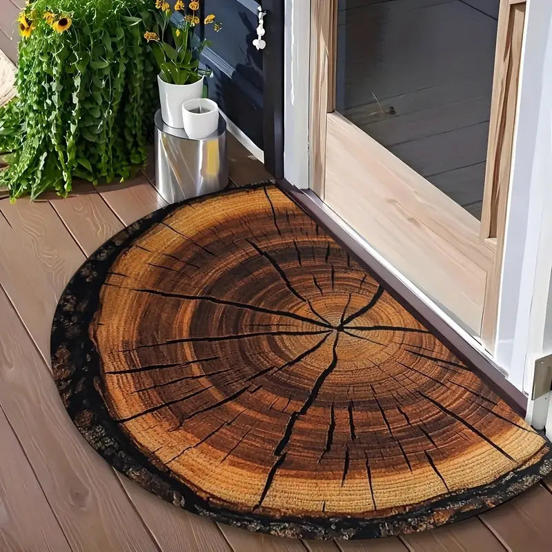 Autumn-Themed Welcome Mat